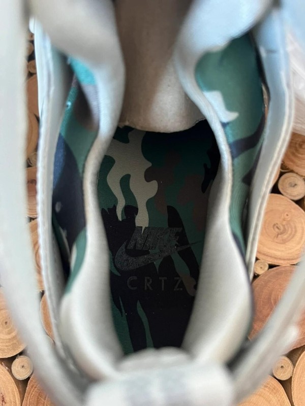 Corteiz X Nike air trainer huarache light bone 2