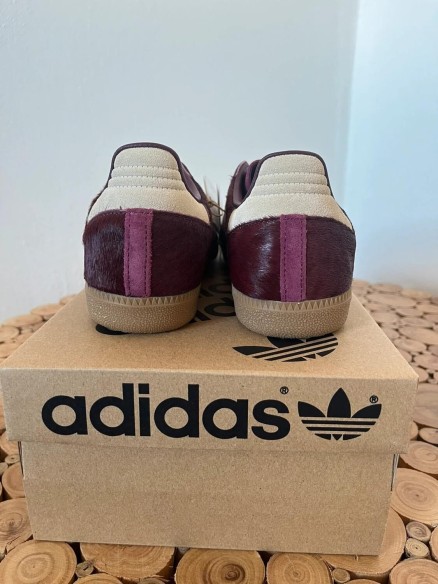 Adidas Samba OG Maroon Strata Pony