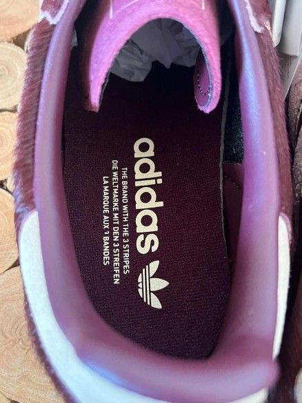 Adidas Samba OG Maroon Strata Pony
