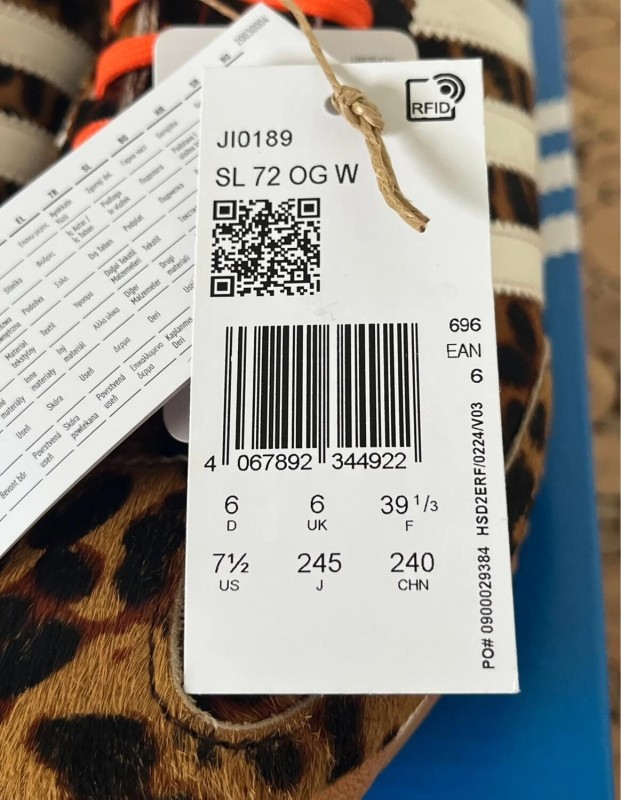adidas SL 72 OG leopard 2