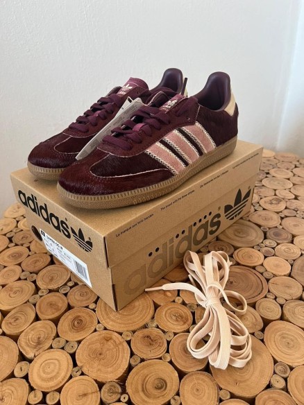 Adidas Samba OG Maroon Strata Pony