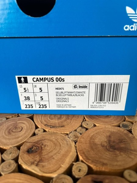 adidas campus 00s blue