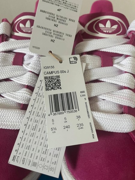 adidas campus 00s fuchsia