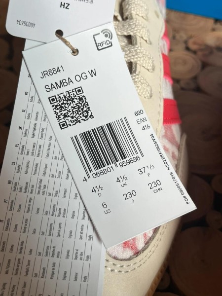 Adidas samba liberty london