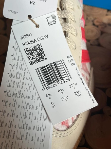 Adidas samba liberty london