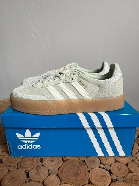 Adidas samba linen vert