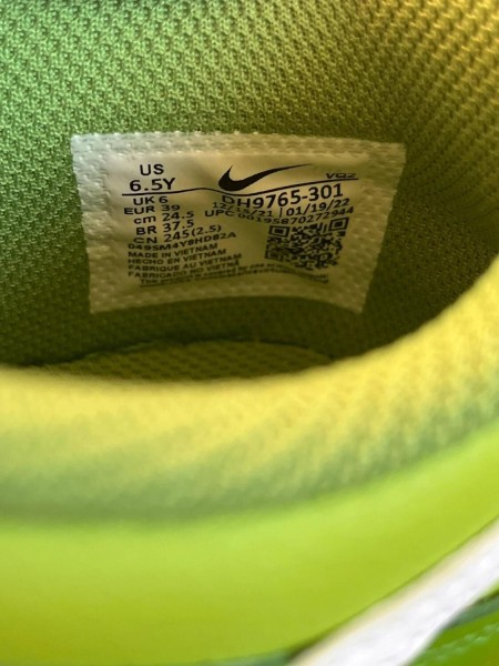 Nike dunk low chlorophylle