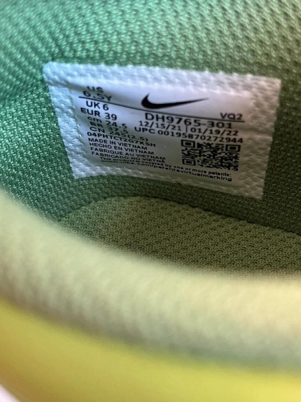 Nike dunk low chlorophylle