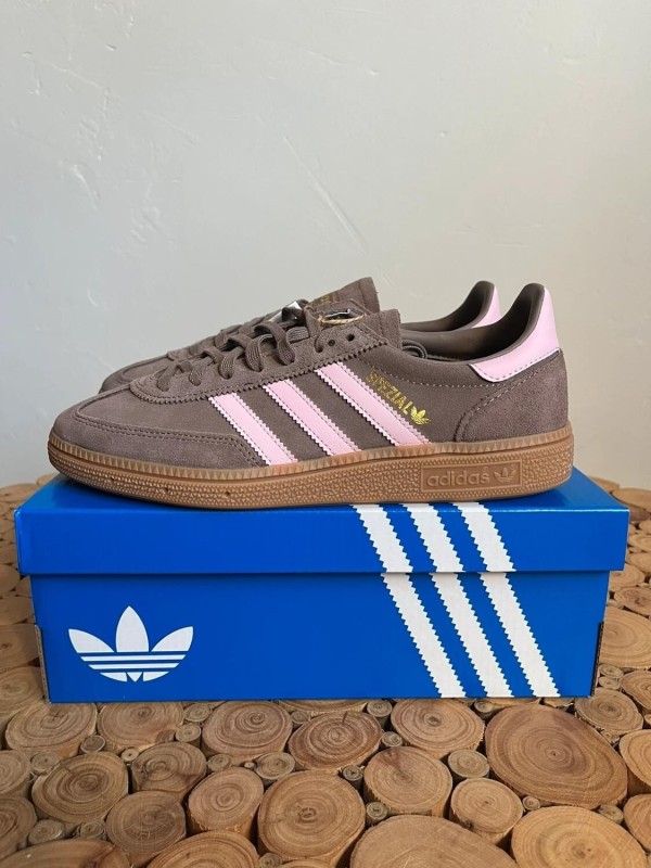 adidas handball spezial marron et rose 2