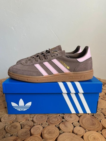 adidas handball spezial marron et rose