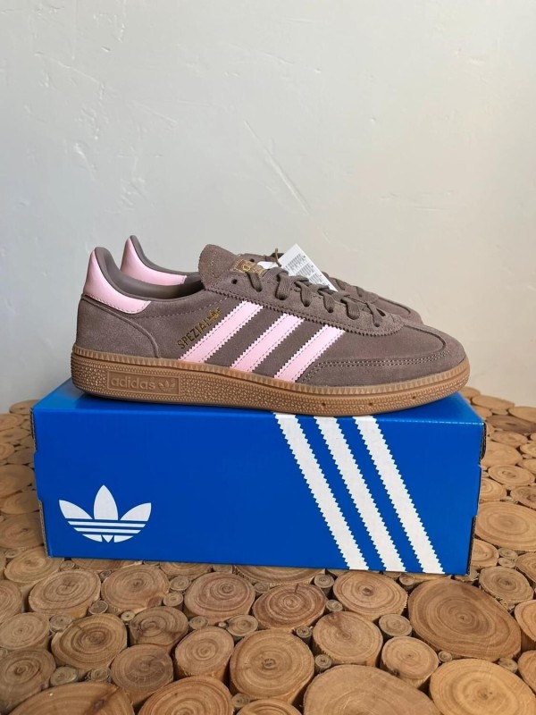 adidas handball spezial marron et rose 2
