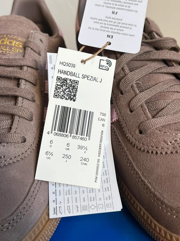 adidas handball spezial marron et rose 2
