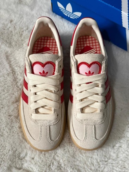 Adidas Handball Spezial Valentine's Day Cream Red 36