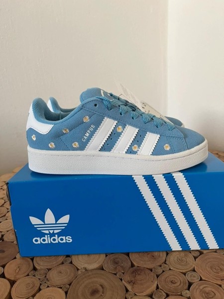adidas campus 00s J light blue floral