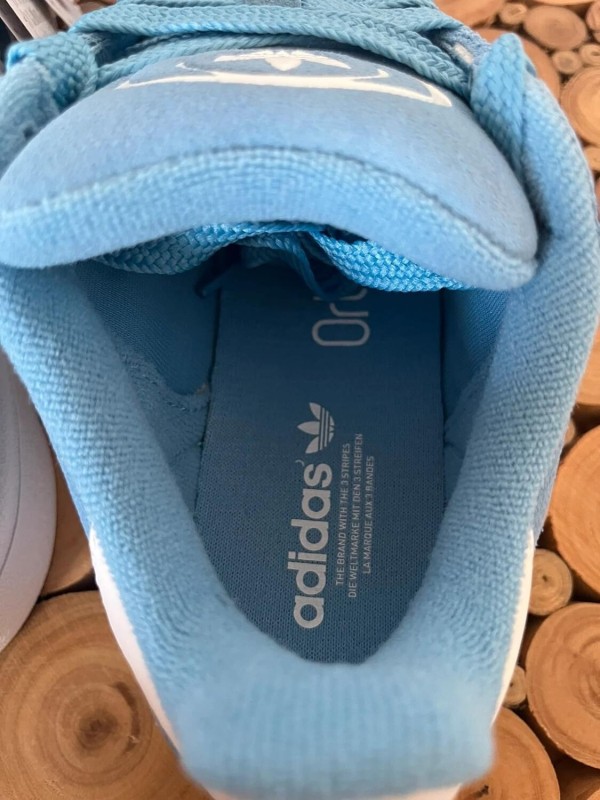adidas campus 00s J light blue floral 2