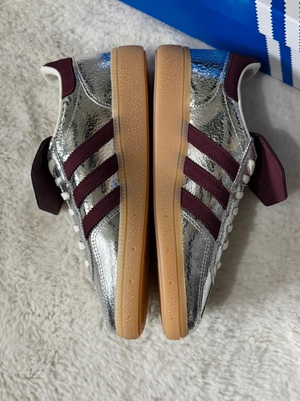 Adidas Handball Spezial LT Silver/Maroon Metallic 37 2