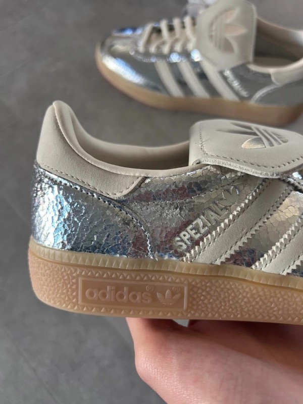 adidas spezial LT Silver metallic snake white cream 2