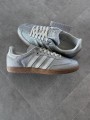 adidas samba silver metallic brillant glitter
