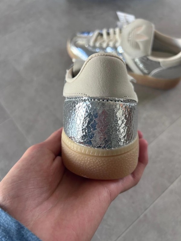 adidas spezial LT Silver metallic snake white cream 2