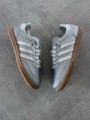 adidas samba silver metallic brillant glitter