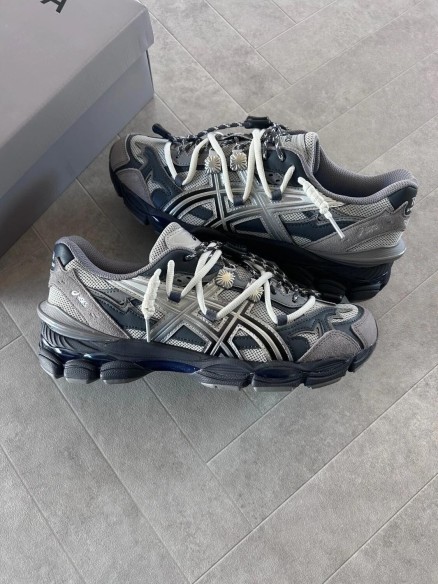 Asics gel cumulus 16 toga grey white pure silver black white