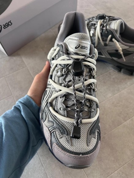 Asics gel cumulus 16 toga grey white pure silver black white