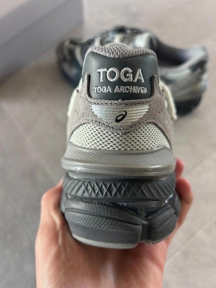 Asics gel cumulus 16 toga grey white pure silver black white