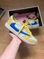 Nike air jordan 1 Travis Scott canary bleu et jaune