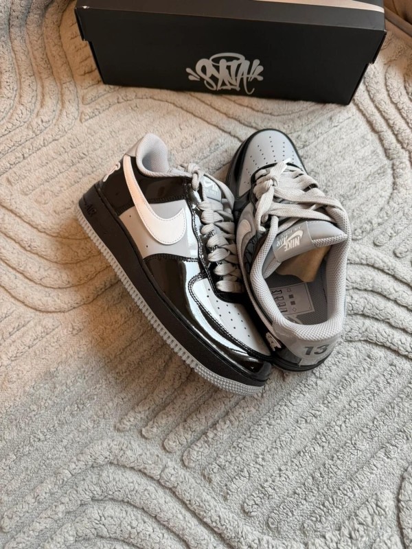 Nike Air Force 1 Low Syna Central Cee Black White Smoke Grey