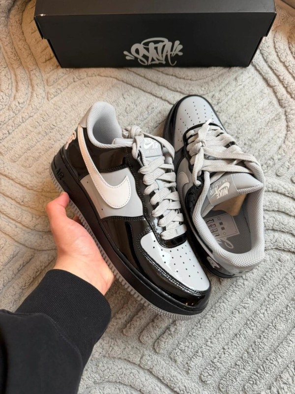 Nike Air Force 1 Low Syna Central Cee Black White Smoke Grey 2