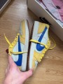 Nike air jordan 1 Travis Scott canary bleu et jaune