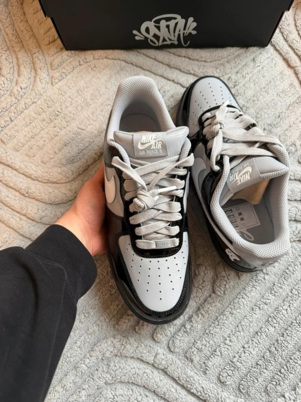 Nike Air Force 1 Low Syna Central Cee Black White Smoke Grey 2