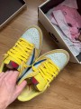 Nike air jordan 1 Travis Scott canary bleu et jaune