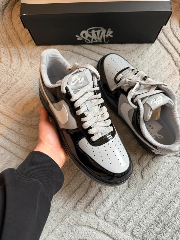 Nike air force 1 Low Syna Central Cee Black White Smoke grey 2