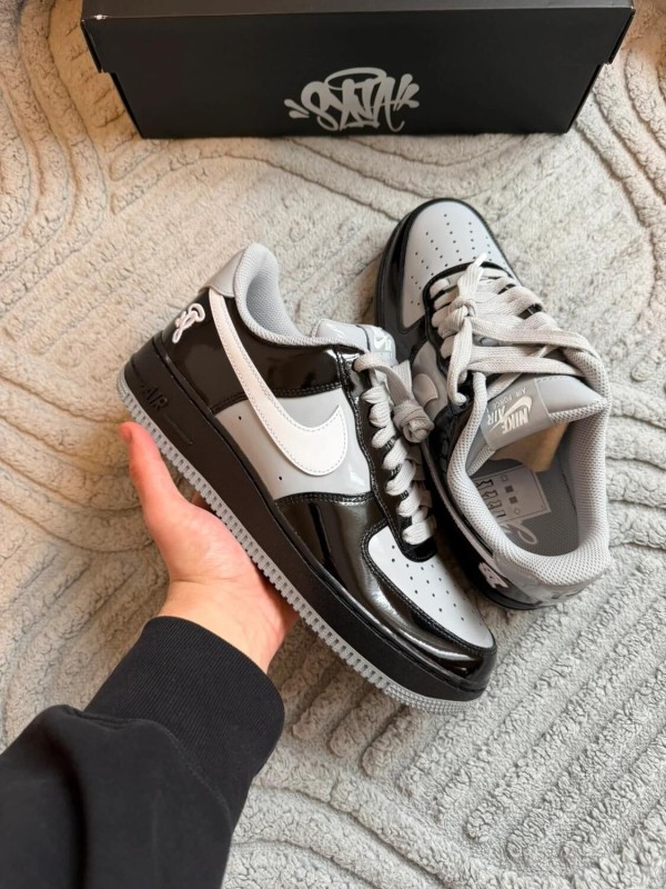 Nike Air Force 1 Low Syna Central Cee Black White Smoke Grey 2