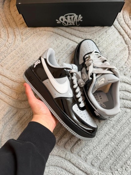 Nike Air Force 1 Low Syna Central Cee Black White Smoke Grey