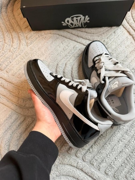 Nike Air Force 1 Low Syna Central Cee Black White Smoke Grey