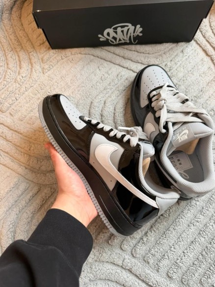 Nike Air Force 1 Low Syna Central Cee Black White Smoke Grey