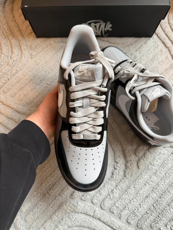 Nike air force 1 Low Syna Central Cee Black White Smoke grey 2