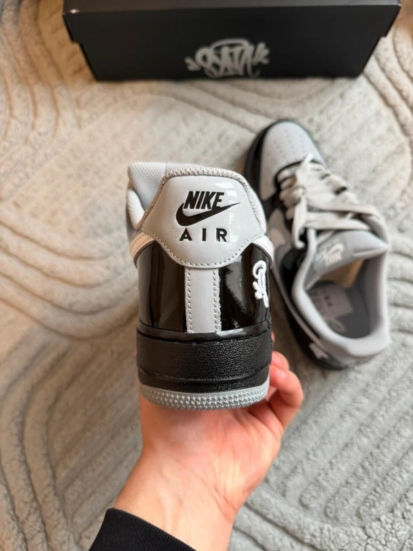 Nike Air Force 1 Low Syna Central Cee Black White Smoke Grey 2