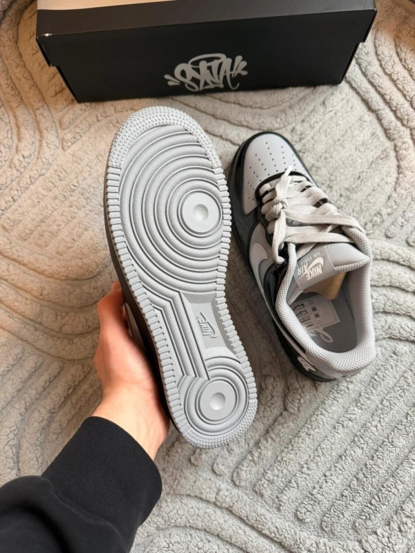 Nike Air Force 1 Low Syna Central Cee Black White Smoke Grey 2