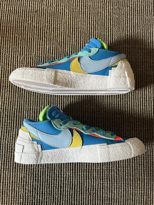 Nike Blazer Low sacai KAWS Neptune Blue 2