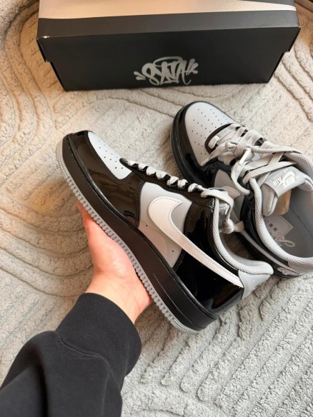 Nike air force 1 Low Syna Central Cee Black White Smoke grey