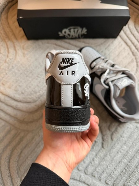 Nike air force 1 Low Syna Central Cee Black White Smoke grey