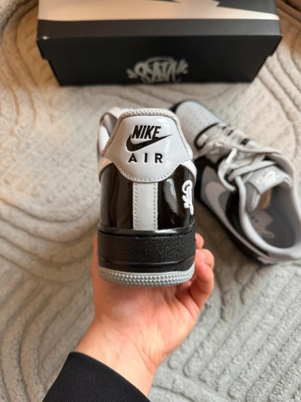 Nike air force 1 Low Syna Central Cee Black White Smoke grey