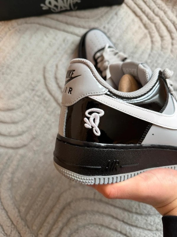 Nike Air Force 1 Low Syna Central Cee Black White Smoke Grey 2
