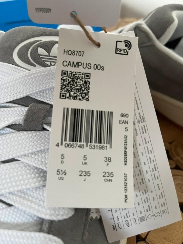 adidas campus 00s grise 2