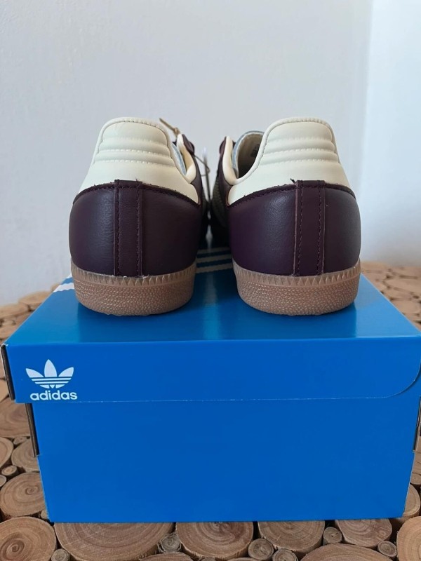 adidas samba og marron gold metallic 2