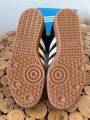adidas samba og marron gold metallic