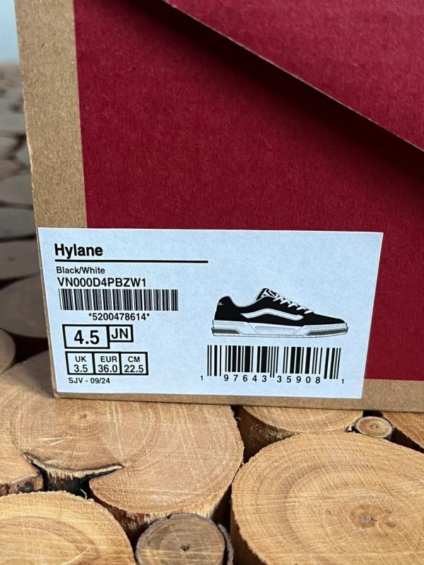 Vans Hylane noire blanche neuves taille 36 2